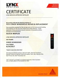 Certification portfolio