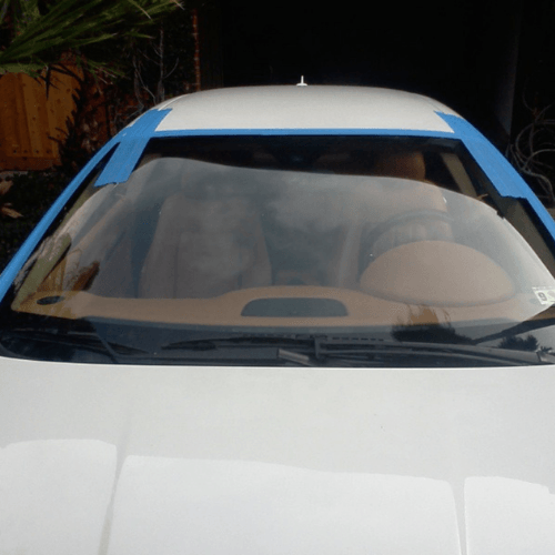 What is The Purpose of Blue Tape on Windshields in McAllen FixACrack