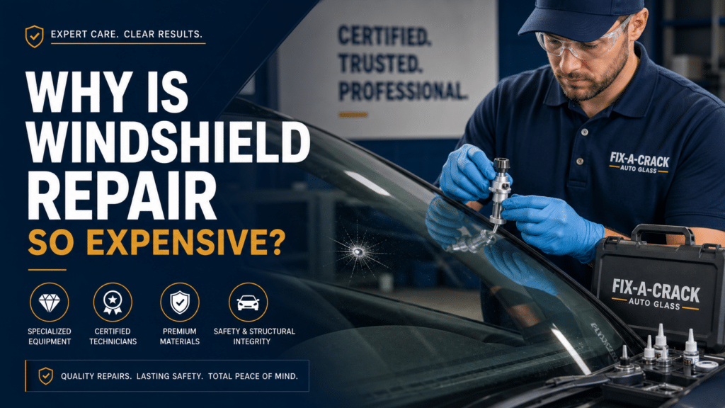 #1 Why Is Windshield Repair So Expensive? A Technician Explains 9 Why Is Windshield Repair So Expensive?